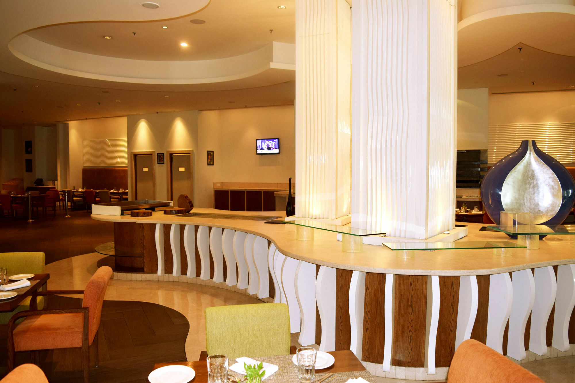 Welcomhotel By Itc Hotels, Dwarka, New Delhi Buitenkant foto The interior of the lounge